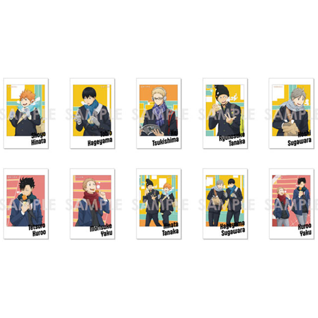 [23년 02월 발매] 솔인터네셔널 하이큐 굿즈 캐릭터 스냅샷 컬렉션 3탄 A 단품 (랜덤)