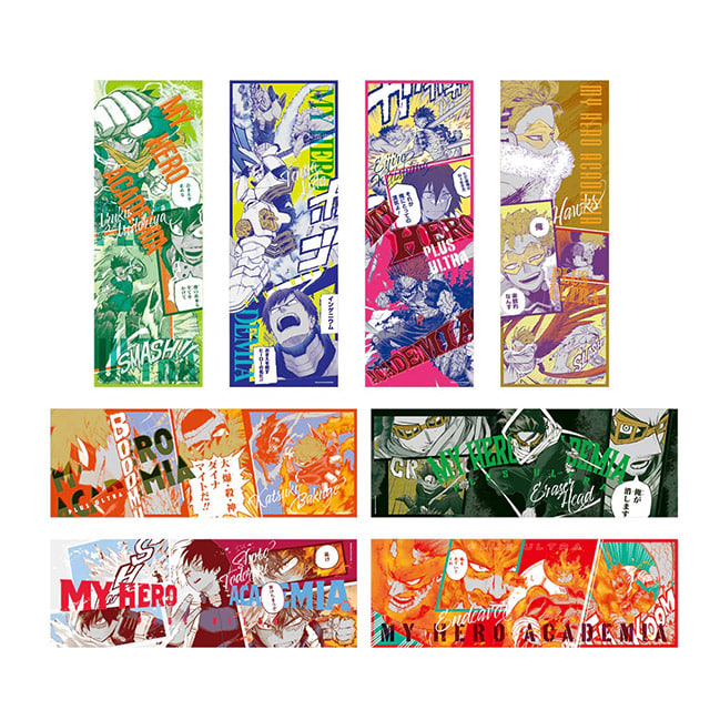 [22년 12월 발매] 슈에이샤 점프샵 나의 히어로 아카데미아 히로아카 굿즈 캐릭터 포스터 컬렉션 8개입 BOX
