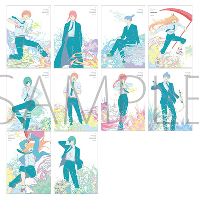 [22년 12월 발매] 무빅 체인소 맨 굿즈 포스터 컬렉션 5개입 BOX (12월 1일 주문마감)